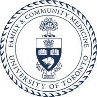 university of toronto, department of family and community medicine logo image