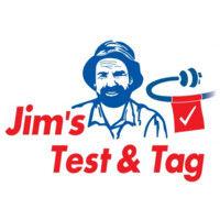 jim's test & tag and fire safety logo image