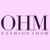 ohm charity fashion show logo image