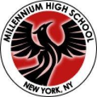 millennium high school logo image