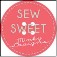 sew sweet minky designs logo image