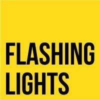 flashing lights media logo image