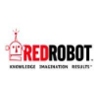 red robot logo image