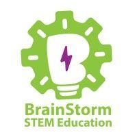 brainstorm stem education logo image