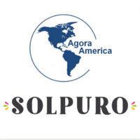 agora america/ solpuro logo image