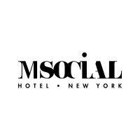 m social hotel times square new york logo image