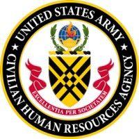 u.s. army civilian human resources agency logo image