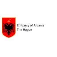 embassy of albania in the hague to the netherlands logo image