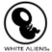 white aliens logo image