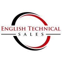 english technical sales logo image