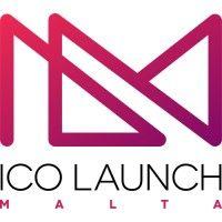 ico launch malta logo image