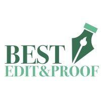 best edit & proof logo image