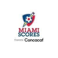 miami scores, powered by concacaf logo image