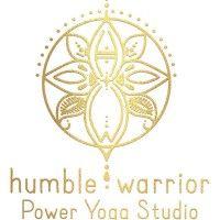 humble warrior power yoga studio logo image