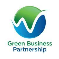 green business partnership logo image