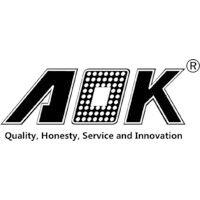 aok lighting, industrial & outdoor led lighting manufacturer logo image