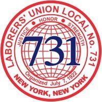 laborers local 731 logo image