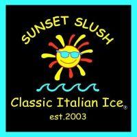 sunset slush- classic italian ice logo image