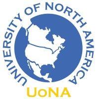 university of north america logo image