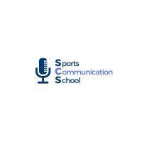 sports communication school logo image