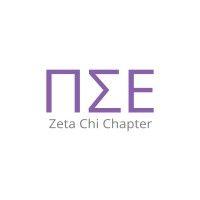 pi sigma epsilon, zeta chi chapter logo image