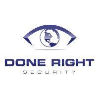 done right security, inc. logo image