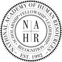 national academy of human resources (nahr) logo image