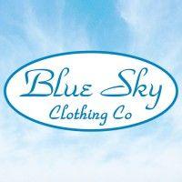 blue sky clothing co. logo image