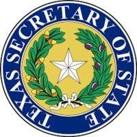 office of the texas secretary of state logo image