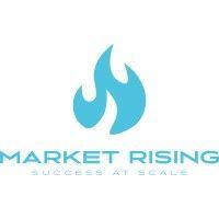 market rising logo image