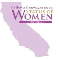 california commission on the status of women and girls logo image