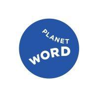 planet word logo image