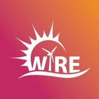 women in renewable energy (wire) logo image