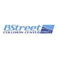 b street collision center logo image