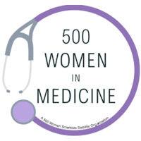 500 women in medicine logo image