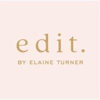 edit by elaine turner logo image