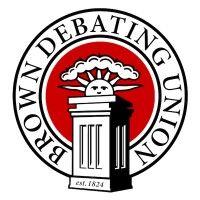 brown debating union logo image