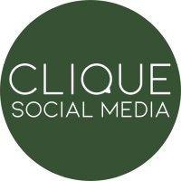 clique social media logo image