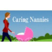 caring nannies logo image