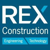 rex construction services logo image