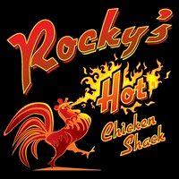 rocky's hot chicken shack logo image