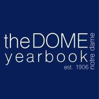 the dome, notre dame yearbook logo image