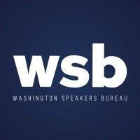 washington speakers bureau logo image