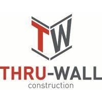 thru-wall construction logo image