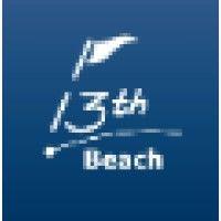 13th beach golf links logo image