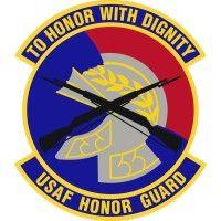 us air force honor guard logo image