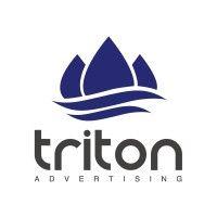 triton advertising logo image