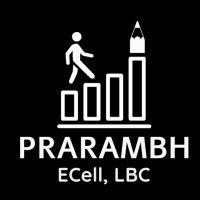 prarambh, lakshmibai college logo image