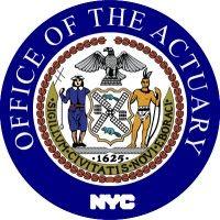 new york city office of the actuary logo image