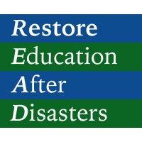 restore education after disasters (read)